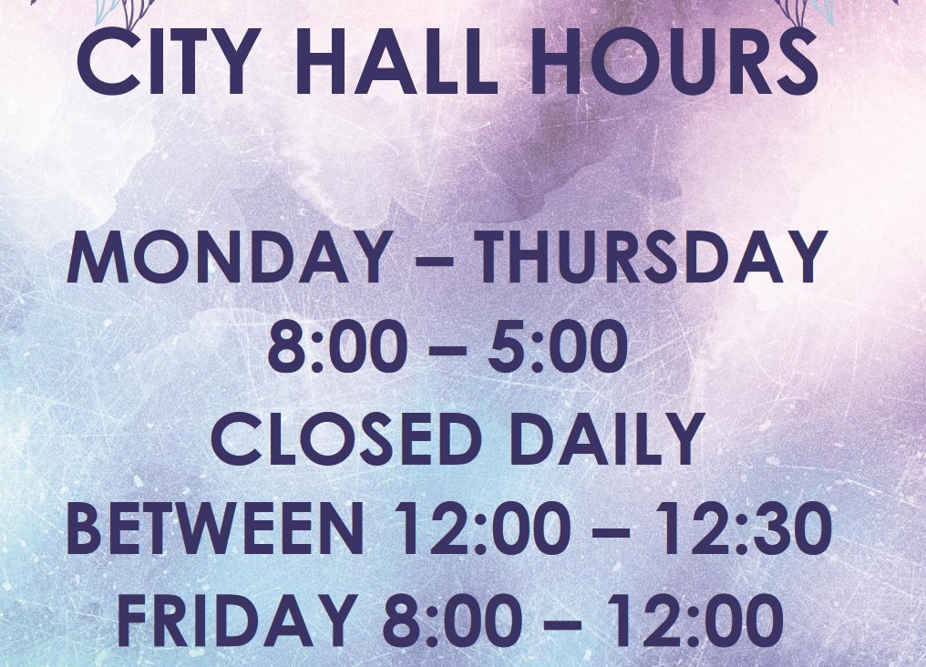 City hall hours 